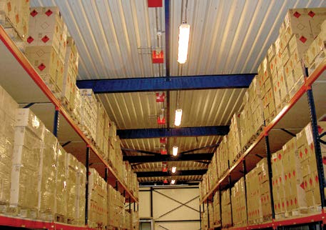 warehouse aerosol fire suppression system