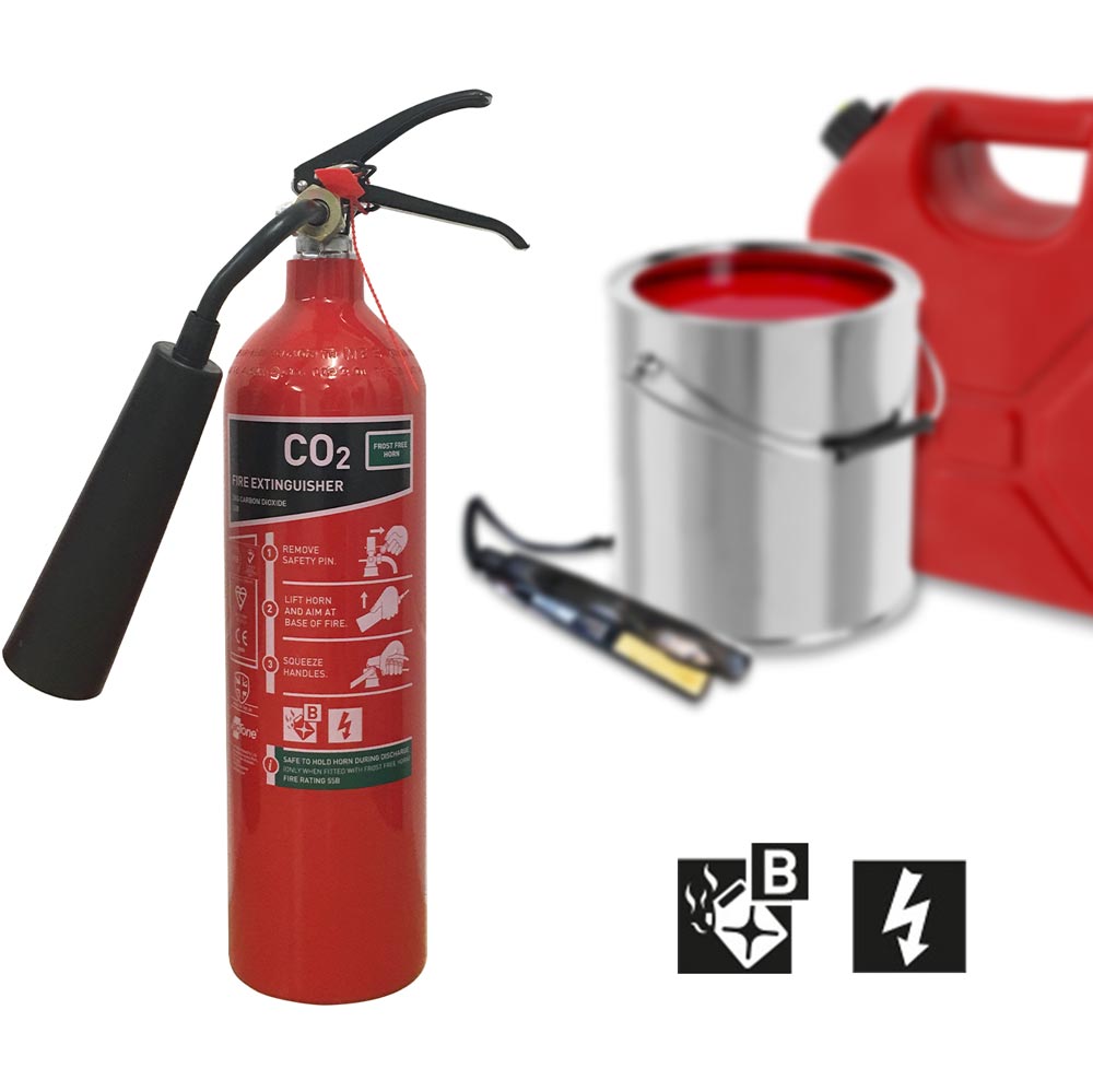 CO2 fire extinguisher from Cannon